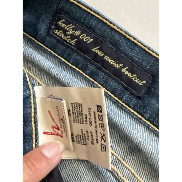 Citizens of Humanity Jeans Women's Size 28 Low Waist Bootcut Kelly 001 Stretch - Picture 4 of 10